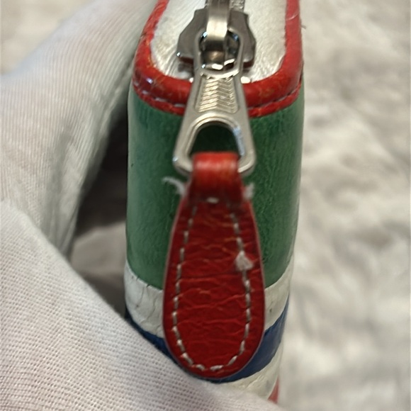 Balenciaga Bazaar striped leather long zip around wallet - Picture 8 of 17